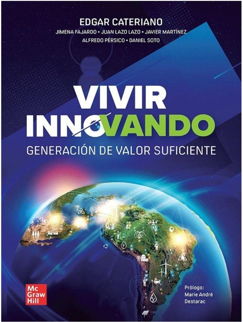 Cover of Vivir Innovando by Edgar Cateriano, McGraw-Hill